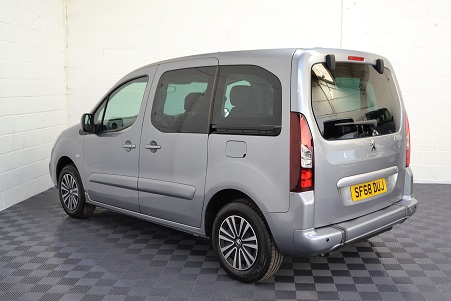 Citroen Berlingo WAV Car Peugeot Partner Wheelchair Used Accessible Vehicles For Sale UK Bristol Somerset Devon Dorset