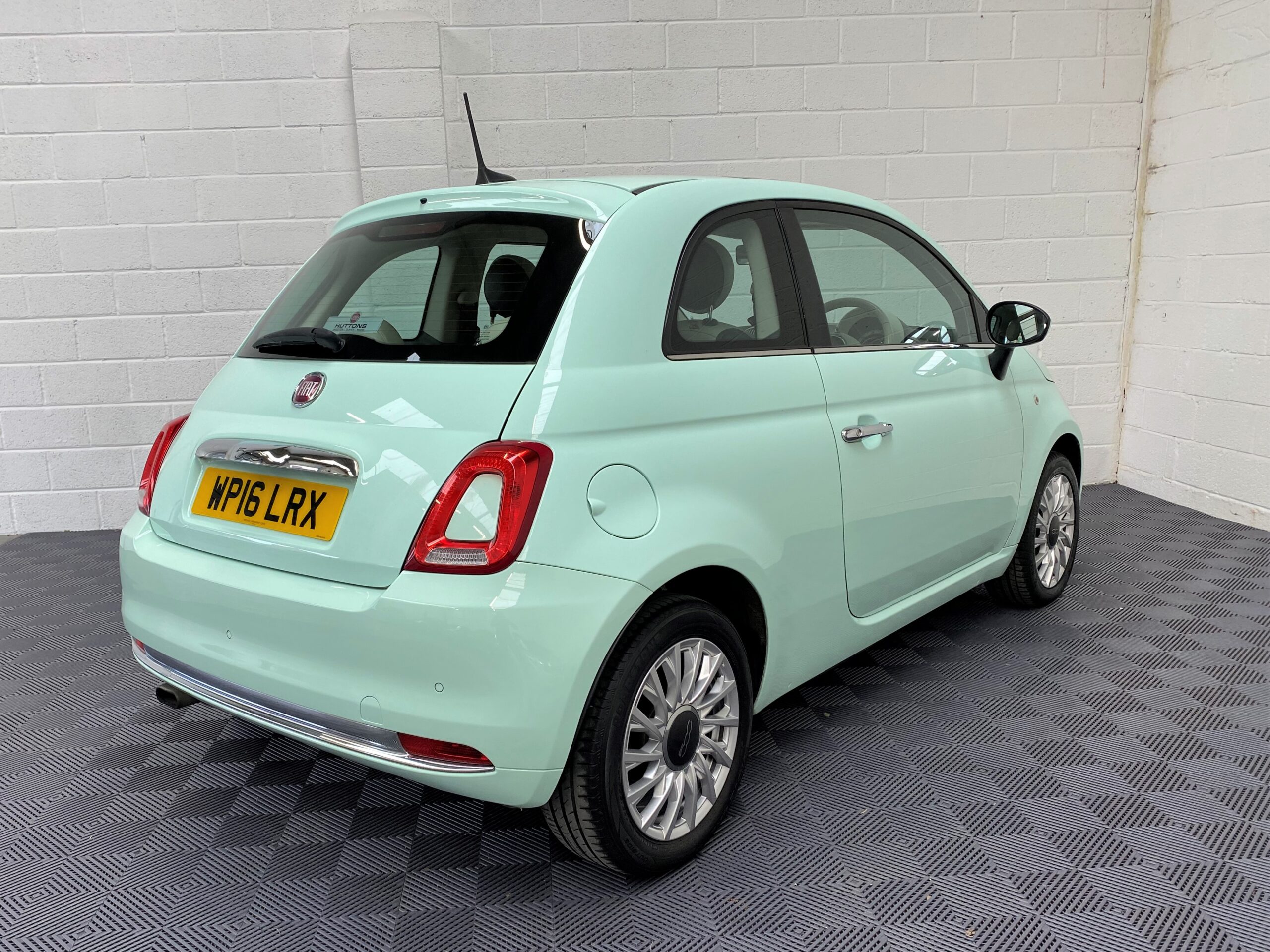 Fiat 500 Lounge in Smooth Mint Green For Sale at Michael Harraway Cars 6