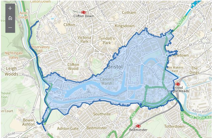 Bristol Clean Air Zone Wheelchair Accessible Vehicle Exemption