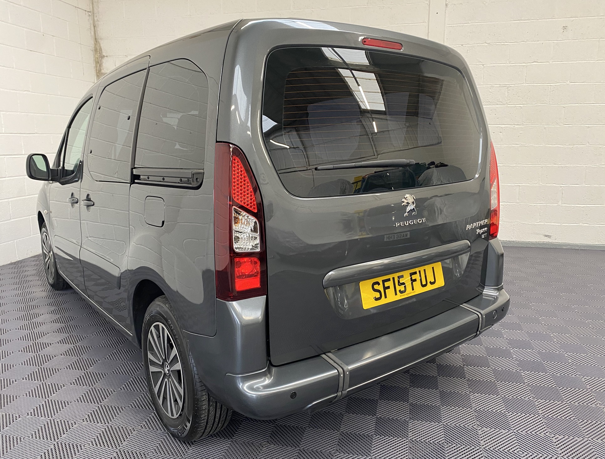 Used Peugeot Partner 3 Seat Automatic WAV Cars For Sale Bristol Wheelchair Accessible Vehicles Used For Sale Somerset Devon Dorset Bath SF15 FUJ 3