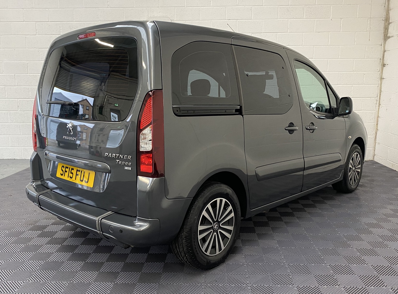Used Peugeot Partner 3 Seat Automatic WAV Cars For Sale Bristol Wheelchair Accessible Vehicles Used For Sale Somerset Devon Dorset Bath SF15 FUJ 4