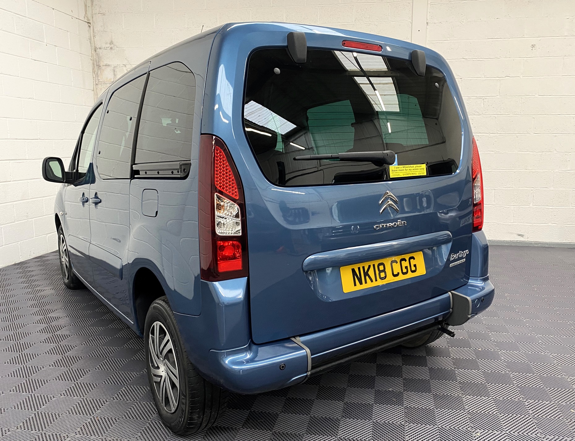 Used Citroen Berlingo 3 Seat WAV Cars For Sale Bristol Wheelchair Accessible Vehicles Used For Sale Somerset Devon Dorset Bath NK18 CGG 2