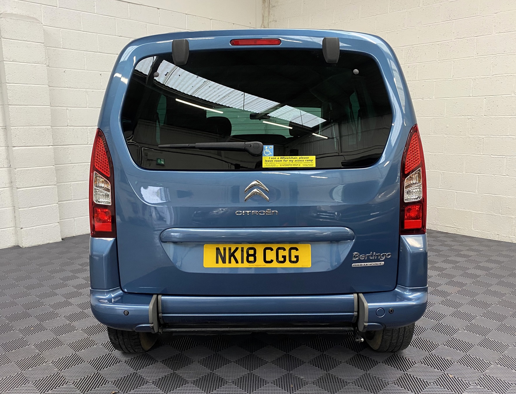 Used Citroen Berlingo 3 Seat WAV Cars For Sale Bristol Wheelchair Accessible Vehicles Used For Sale Somerset Devon Dorset Bath NK18 CGG 3