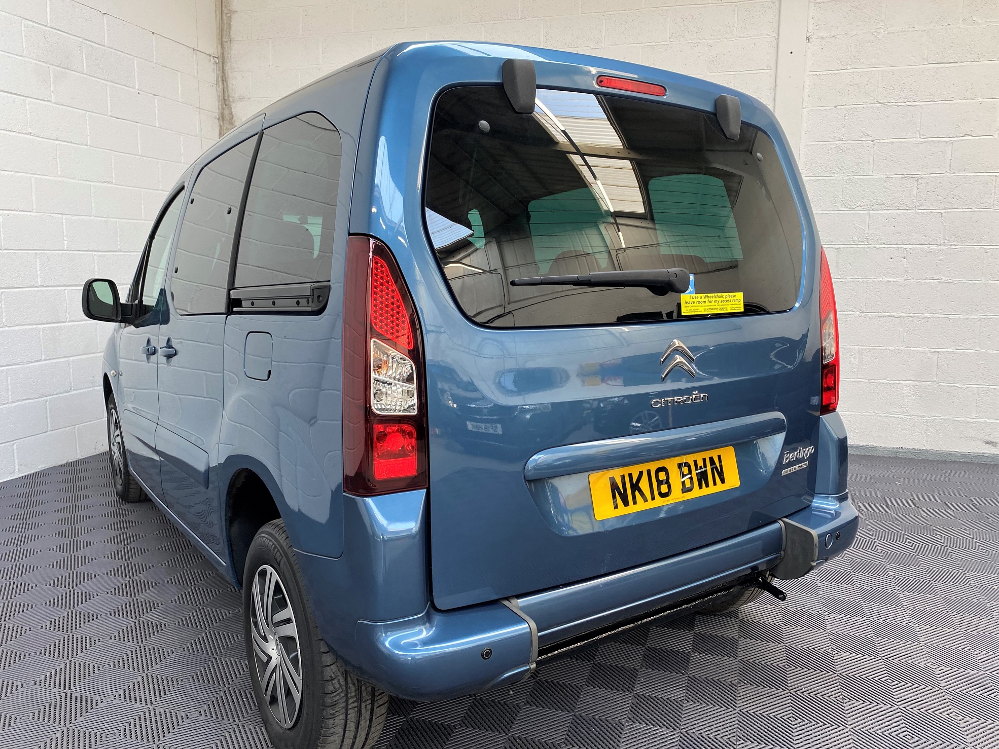 Used Citroen Berlingo Auto WAV Cars For Sale Bristol Wheelchair Accessible Vehicles Used For Sale Somerset Devon Dorset Bath NK18 BWN 12