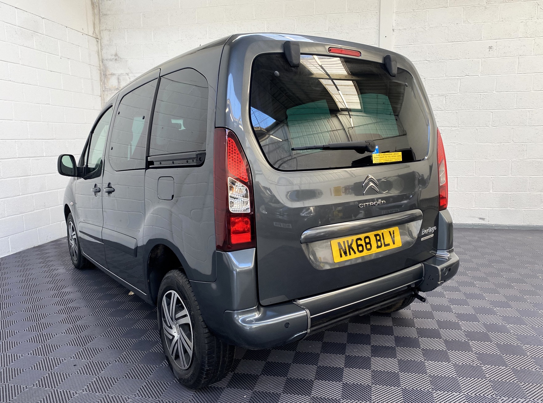 Used WAV Citroen Berlingo Automatic Disabled Access WAV Cars For Sale Bristol Wheelchair Accessible Vehicles Used For Sale Somerset Devon Dorset Bath NK68 BLV 2