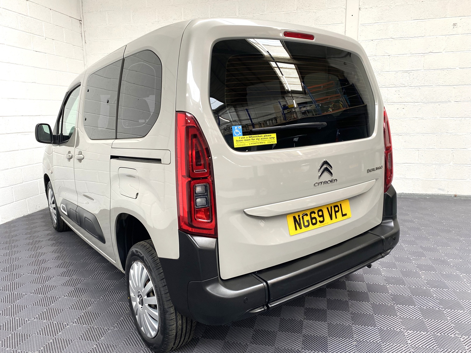 Citroen Berlingo Automatic WAV Vehicle NG69 VPL (2) Used WAV Automatic Citroen Berlingo 3 Seat Disabled Access WAV Cars For Sale Bristol Wheelchair Accessible Vehicles Used For Sale Somerset Devon Dorset Bath NG69 VPL 2
