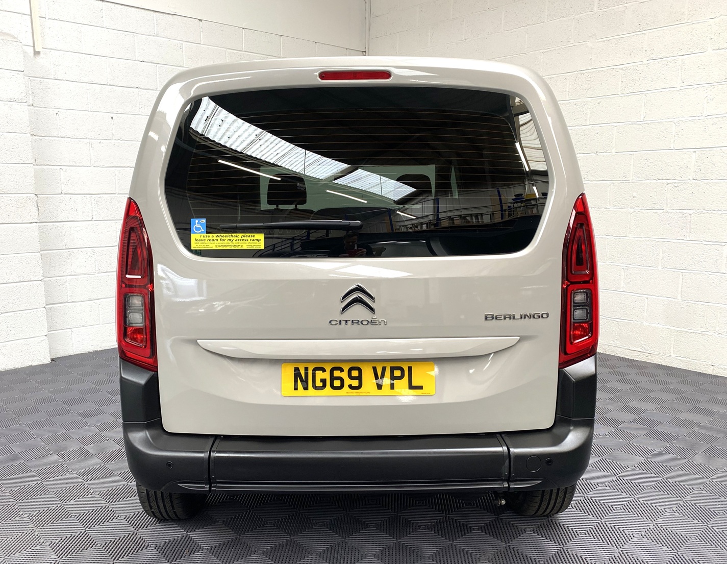 Citroen Berlingo Automatic WAV Vehicle NG69 VPL (3) Used WAV Automatic Citroen Berlingo 3 Seat Disabled Access WAV Cars For Sale Bristol Wheelchair Accessible Vehicles Used For Sale Somerset Devon Dorset Bath NG69 VPL 3