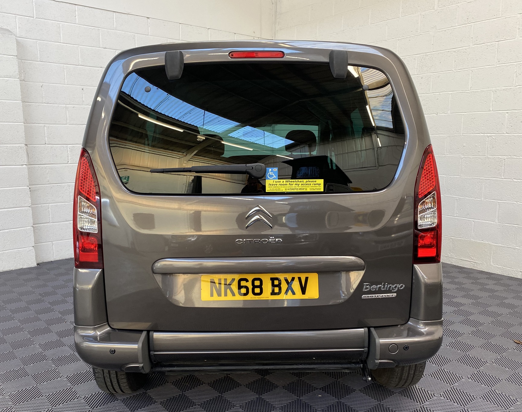 Used Citroen Berlingo Automatic 3 Seat WAV Cars For Sale Bristol Wheelchair Accessible Vehicles Used For Sale Somerset Devon Dorset Bath NK68 BXV 16