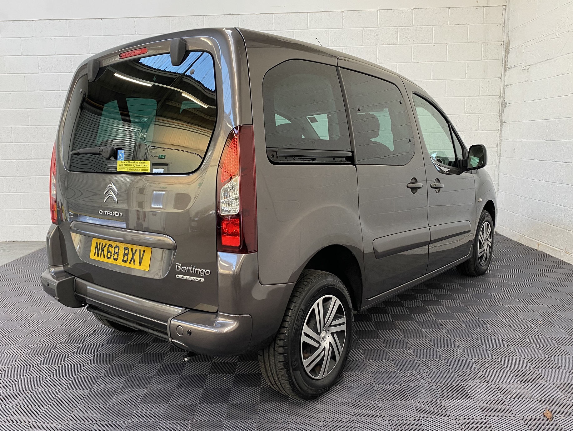 Used Citroen Berlingo Automatic 3 Seat WAV Cars For Sale Bristol Wheelchair Accessible Vehicles Used For Sale Somerset Devon Dorset Bath NK68 BXV 17