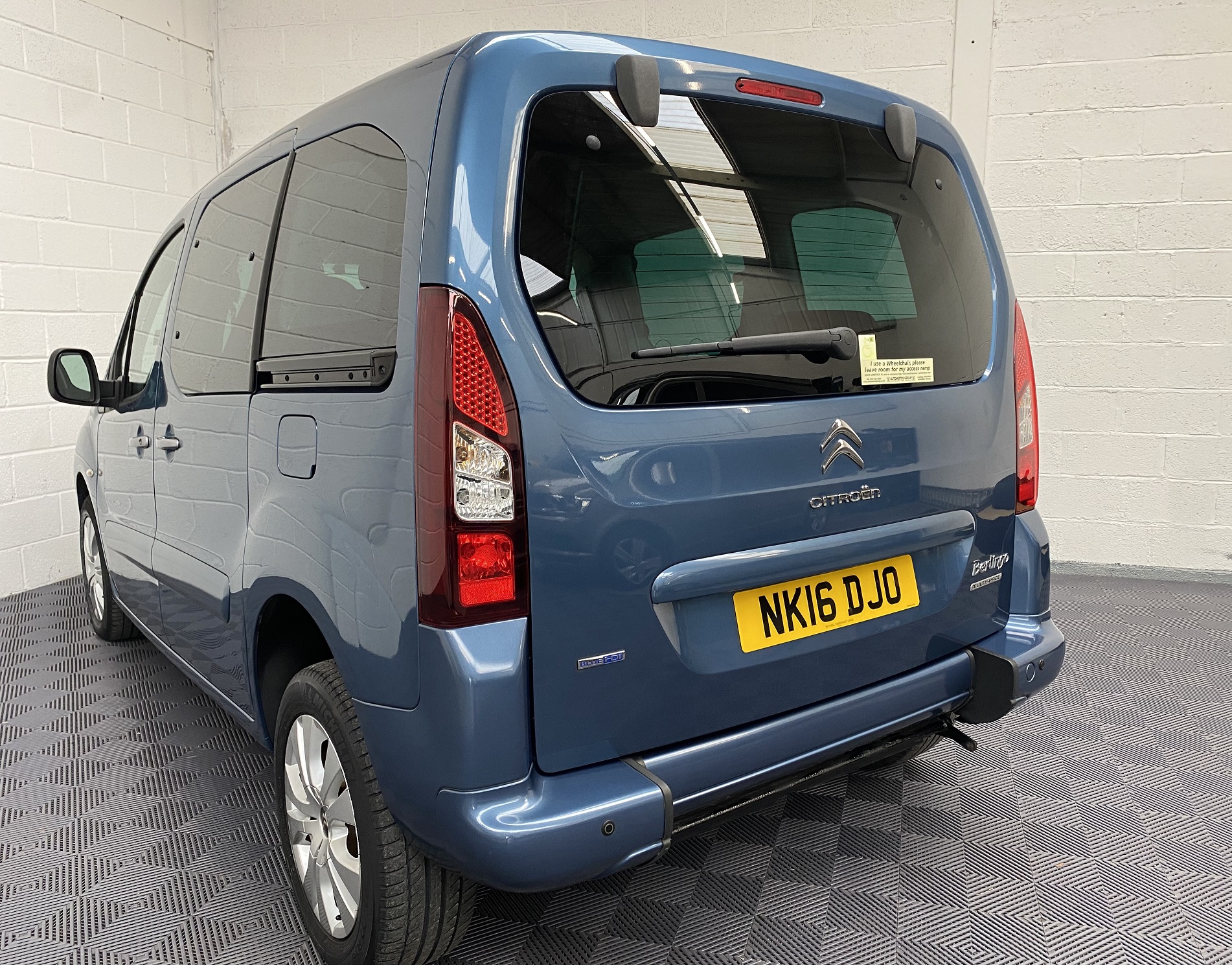 Used Citroen Berlingo 3 Seat WAV Cars For Sale Bristol Wheelchair Accessible Vehicles Used For Sale Somerset Devon Dorset Bath NK16 DJO 13