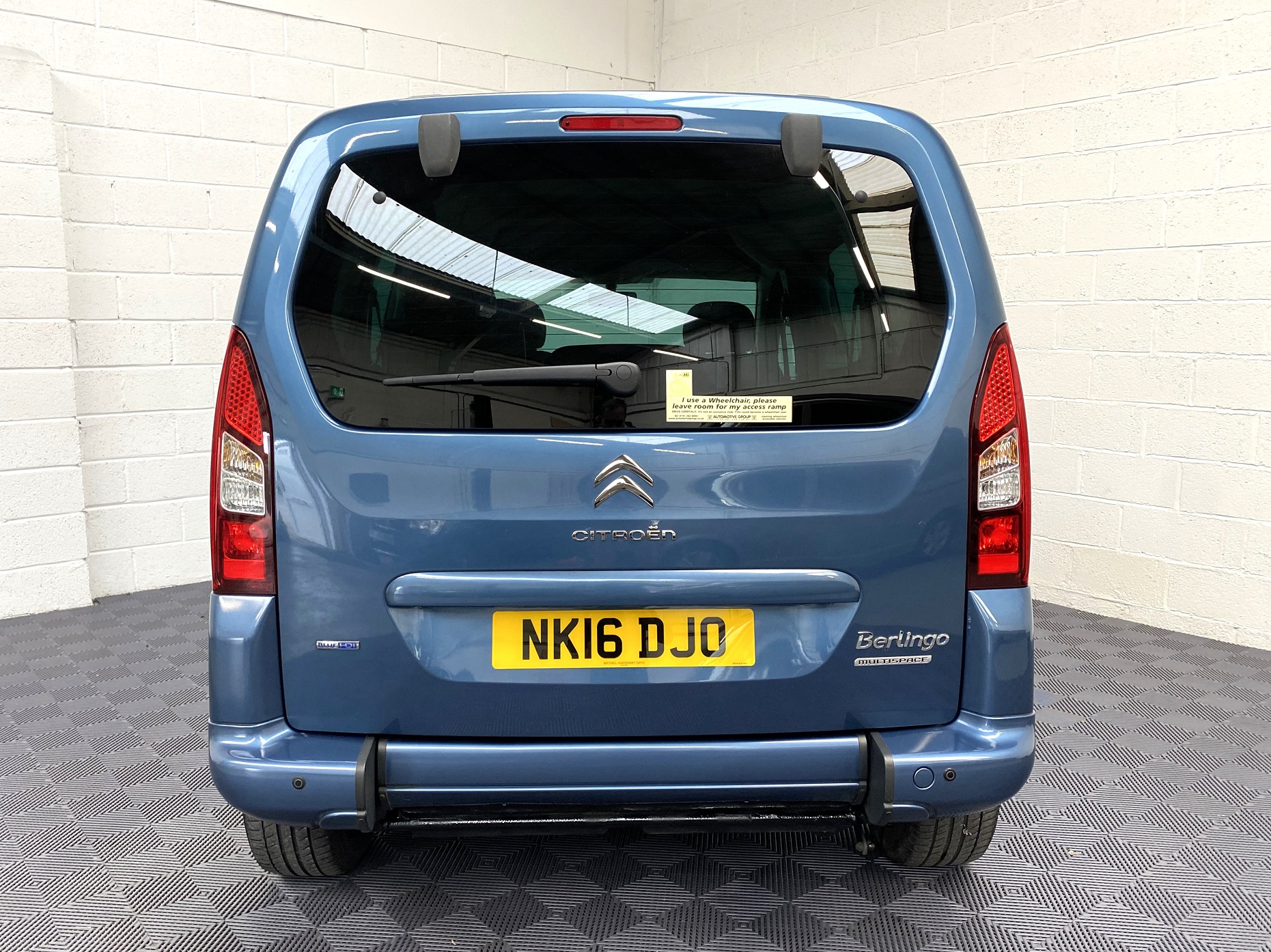 Used Citroen Berlingo 3 Seat WAV Cars For Sale Bristol Wheelchair Accessible Vehicles Used For Sale Somerset Devon Dorset Bath NK16 DJO 14