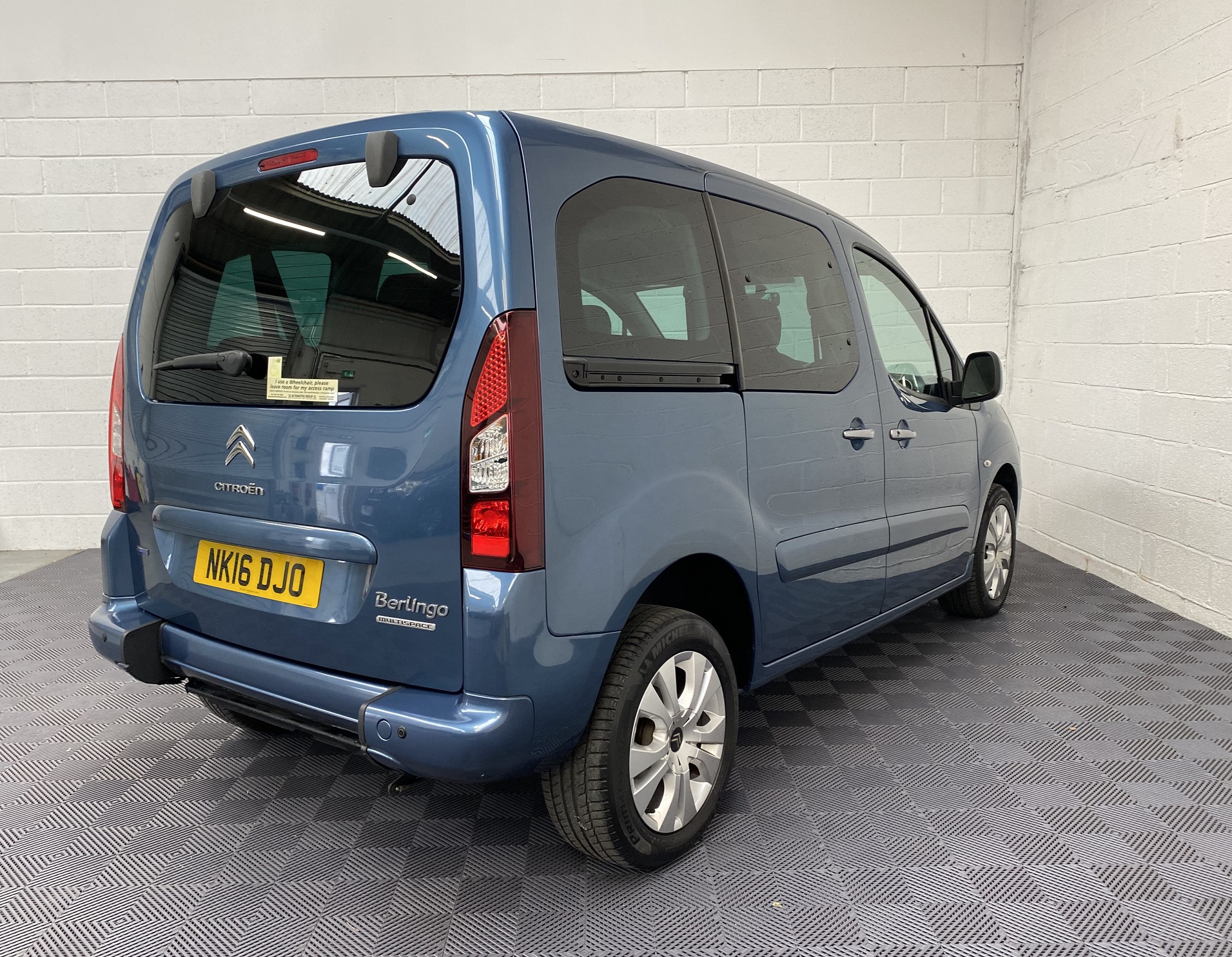 Used Citroen Berlingo 3 Seat WAV Cars For Sale Bristol Wheelchair Accessible Vehicles Used For Sale Somerset Devon Dorset Bath NK16 DJO 15