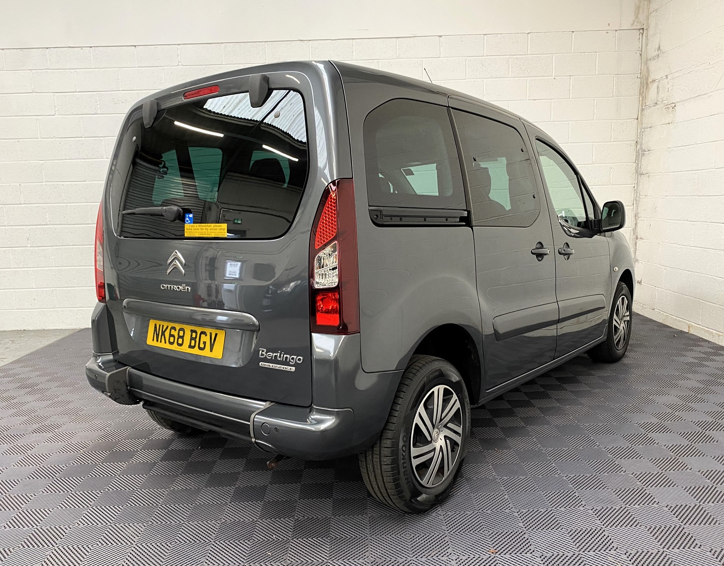 Used WAV Citroen Berlingo Automatic Disabled Access WAV Cars For Sale Bristol Wheelchair Accessible Vehicles Used For Sale Somerset Devon Dorset Bath NK68 BGV 8