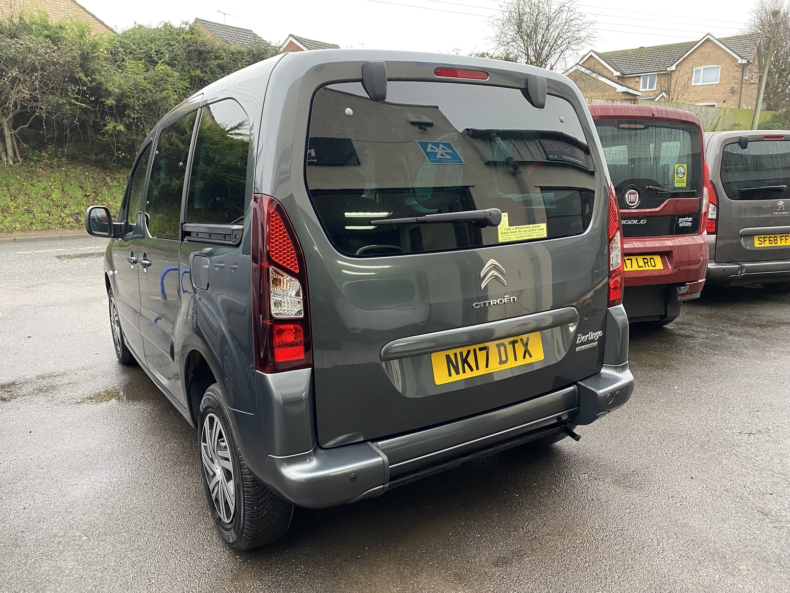 Citroen Berlingo WAV NK17 DTX (2) Used WAV Citreon Berlingo Disabled Access WAV Cars For Sale Bristol Wheelchair Accessible Vehicles Used For Sale Somerset Devon Dorset Bath NK17 DTX 2