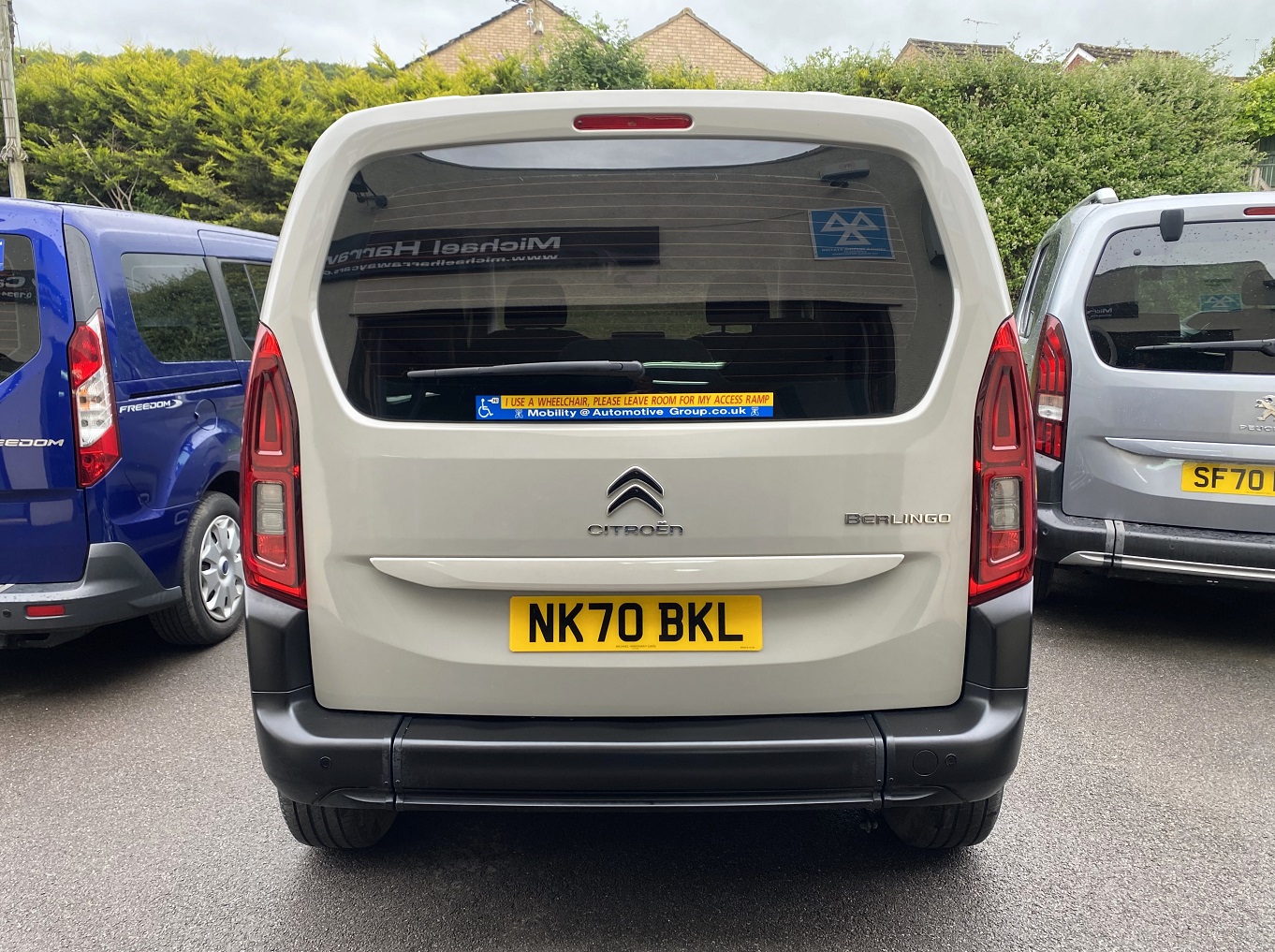 Used WAV Citroen Berlingo Automotive Disabled Access WAV Cars For Sale Bristol Wheelchair Accessible Vehicles Used For Sale Somerset Devon Dorset Bath NK70 BKL 1