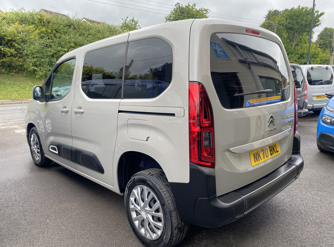 Used WAV Citroen Berlingo Automotive Disabled Access WAV Cars For Sale Bristol Wheelchair Accessible Vehicles Used For Sale Somerset Devon Dorset Bath NK70 BKL 2