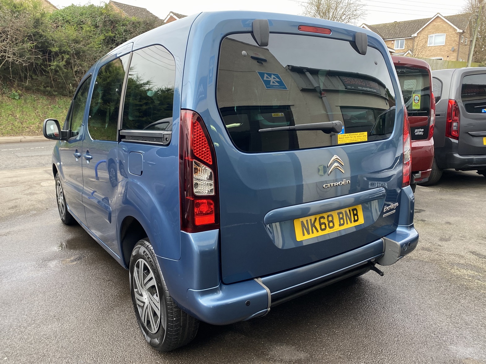 Citroen Berlingo WAv NK68 BNB (11) Used WAV Citroen Berlingo 3 Seat Disabled Access WAV Cars For Sale Bristol Wheelchair Accessible Vehicles Used For Sale Somerset Devon Dorset Bath NK68 BNB 11