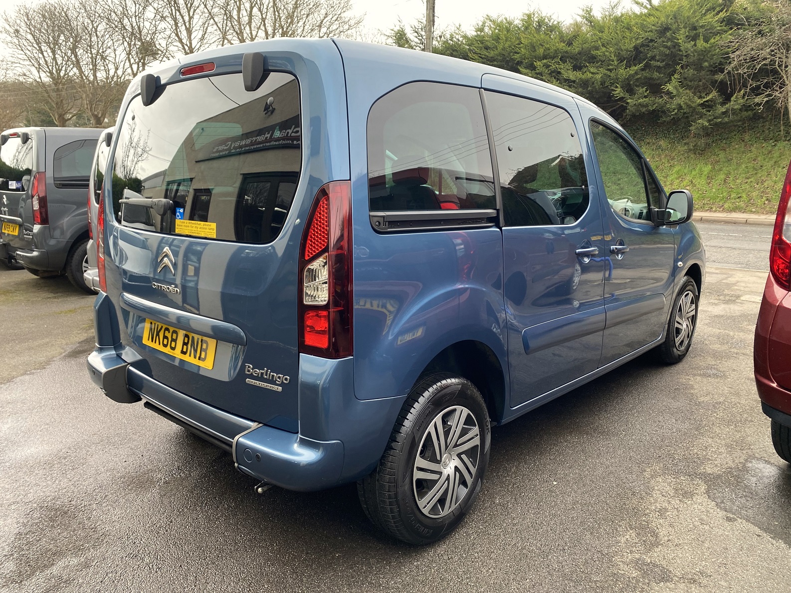 Citroen Berlingo WAv NK68 BNB (13) Used WAV Citroen Berlingo 3 Seat Disabled Access WAV Cars For Sale Bristol Wheelchair Accessible Vehicles Used For Sale Somerset Devon Dorset Bath NK68 BNB 13