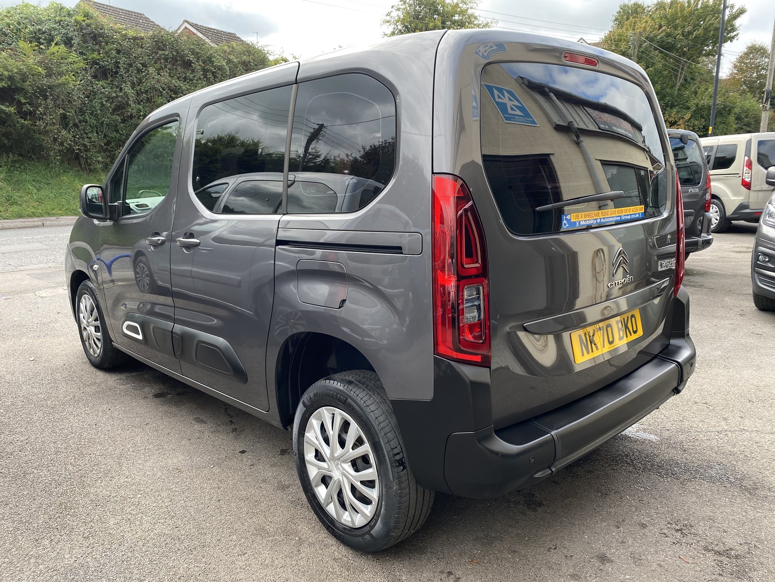 Used WAV Citroen Berlingo Disabled Access WAV Cars For Sale Bristol Wheelchair Accessible Vehicles Used For Sale Somerset Devon Dorset Bath NK70 BKO 1