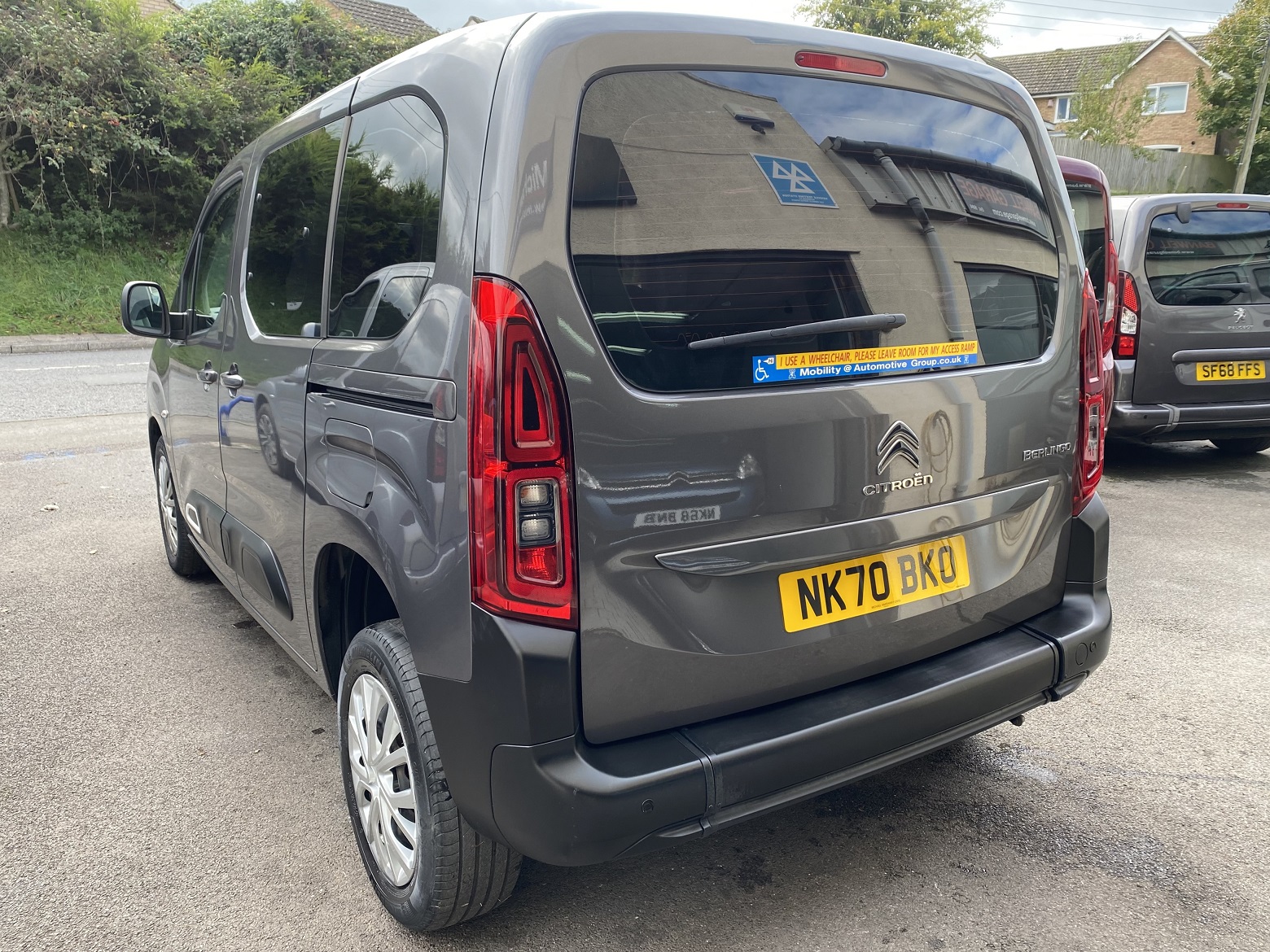 Used WAV Citroen Berlingo Disabled Access WAV Cars For Sale Bristol Wheelchair Accessible Vehicles Used For Sale Somerset Devon Dorset Bath NK70 BKO 2