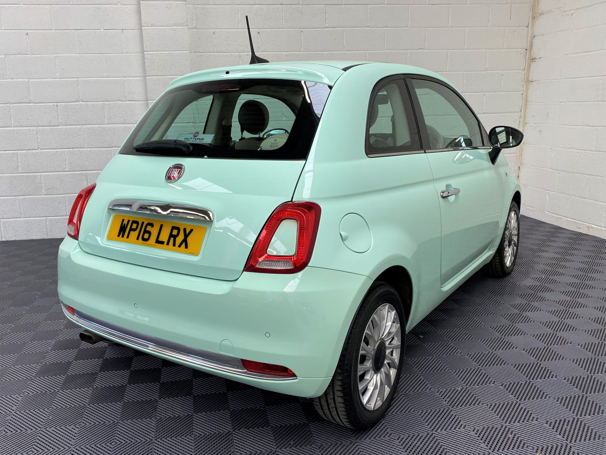 Fiat 500 Lounge in Smooth Mint Green For Sale at Michael Harraway Cars 5