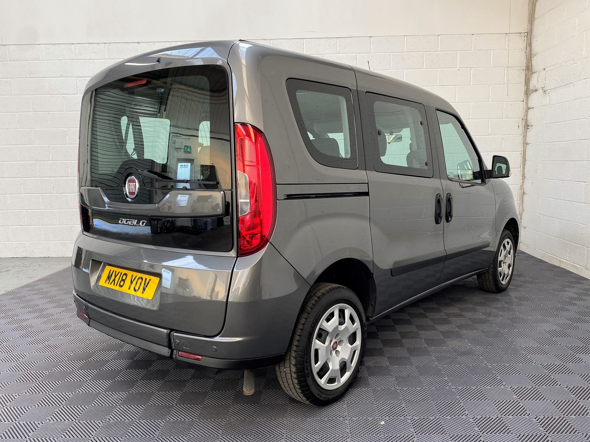 Used Fiat Doblo petrol WAV Cars For Sale Bristol Wheelchair Accessible Vehicles Used For Sale Somerset Devon Dorset Bath MX18 YOV 17