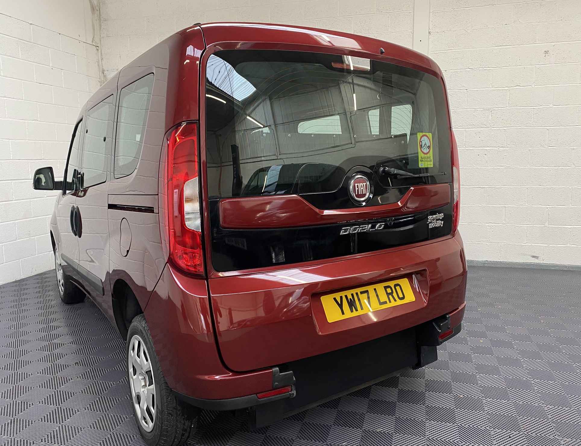 Fiat Doblo WAV Van YW17 LRO (14) Used Fiat Doblo WAV Cars For Sale Bristol Wheelchair Accessible Vehicles Used For Sale Somerset Devon Dorset Bath YW17 LRO 14