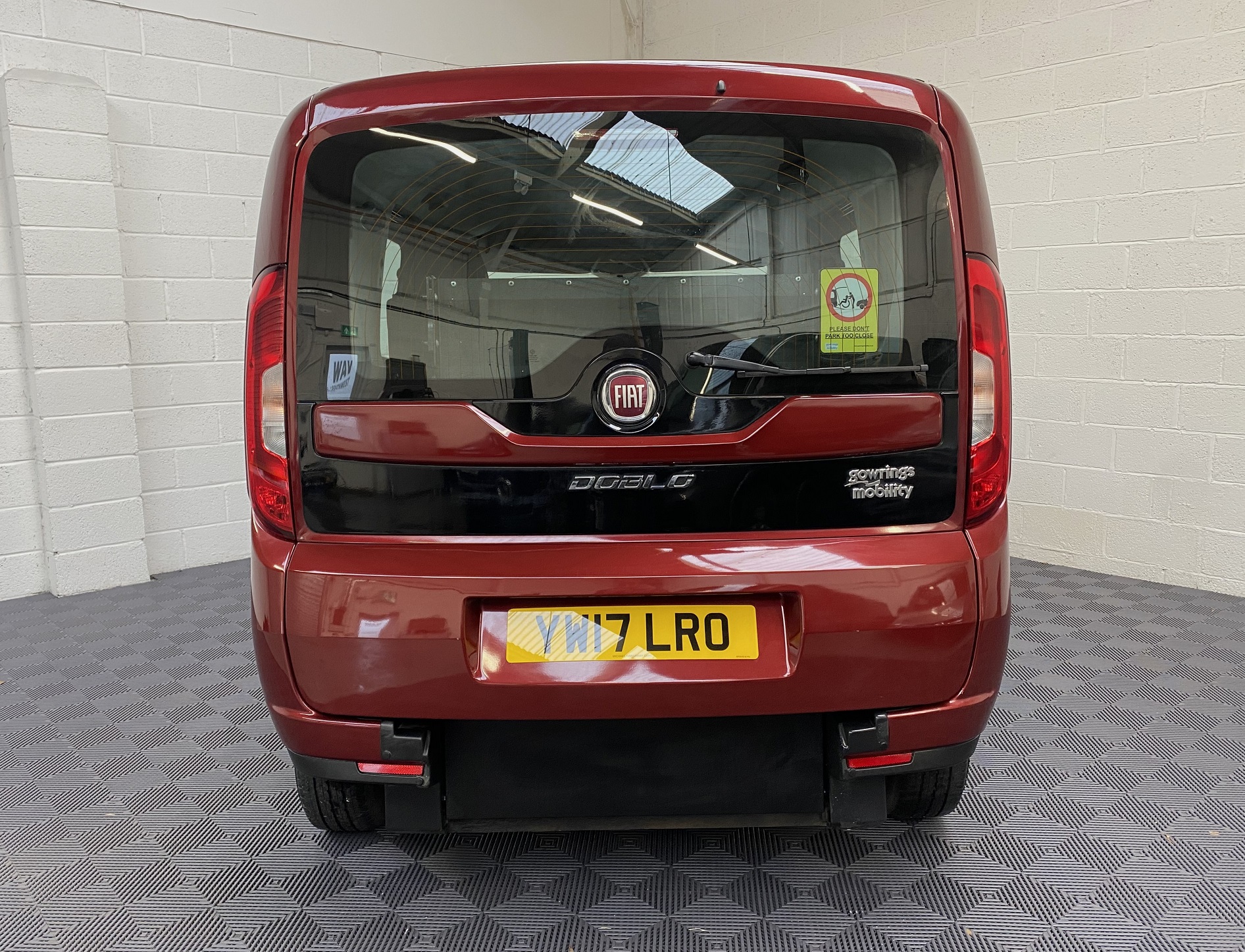 Fiat Doblo WAV Van YW17 LRO (15) Used Fiat Doblo WAV Cars For Sale Bristol Wheelchair Accessible Vehicles Used For Sale Somerset Devon Dorset Bath YW17 LRO 15