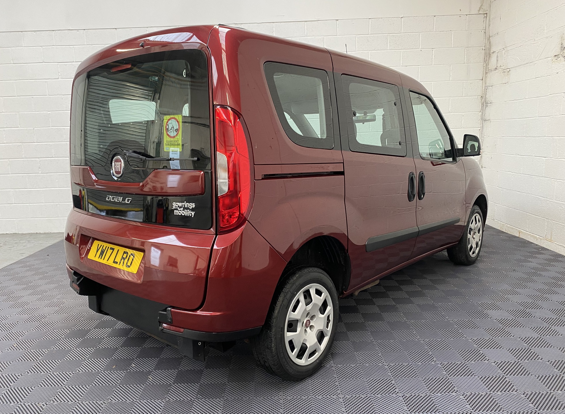 Fiat Doblo WAV Van YW17 LRO (16) Used Fiat Doblo WAV Cars For Sale Bristol Wheelchair Accessible Vehicles Used For Sale Somerset Devon Dorset Bath YW17 LRO 16