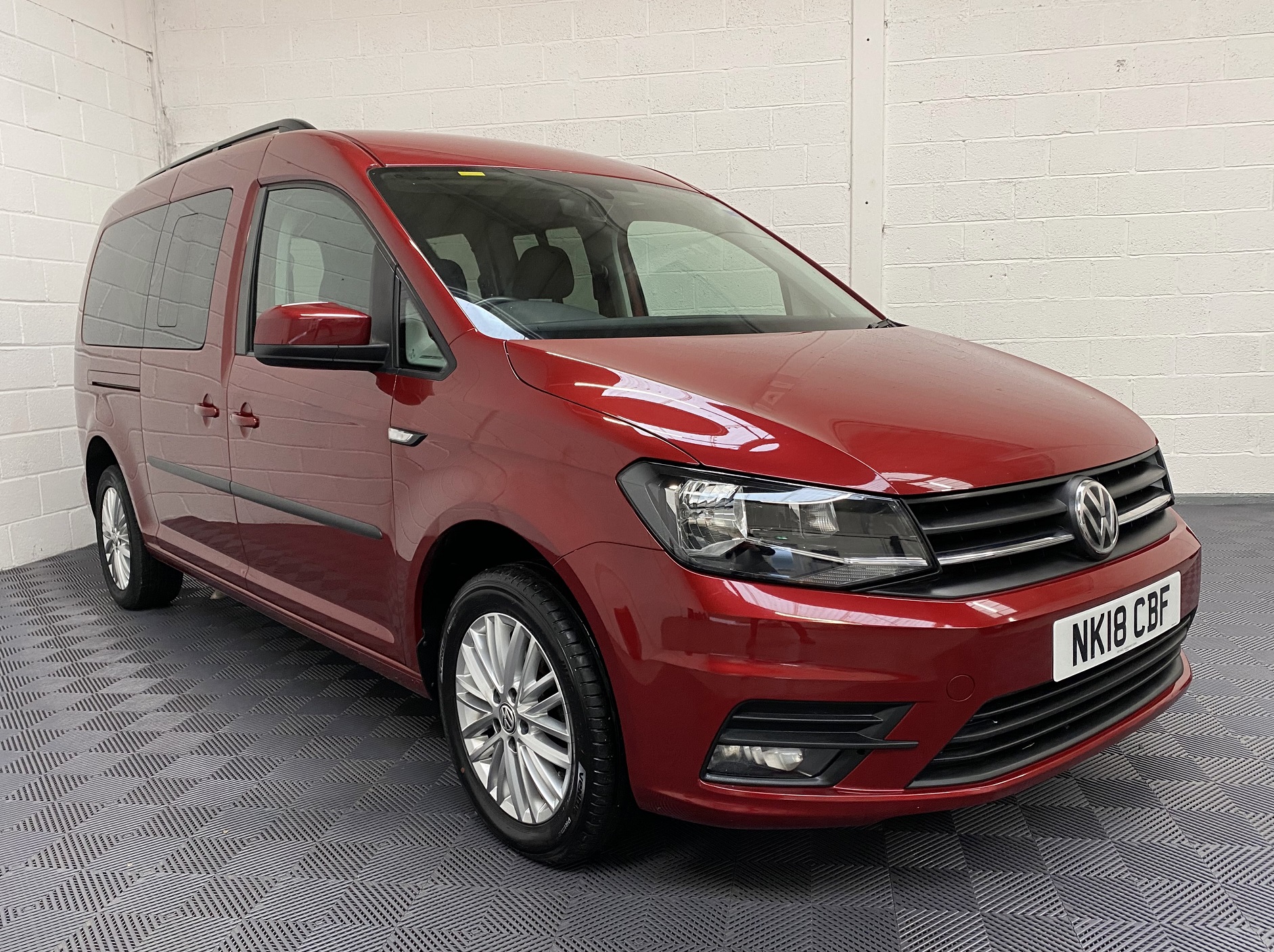 Used Volkswagen Caddy Maxi DSG Automatic WAV Cars For Sale Bristol Wheelchair Accessible Vehicles Used For Sale Somerset Devon Dorset Bath NK18 CBF 1