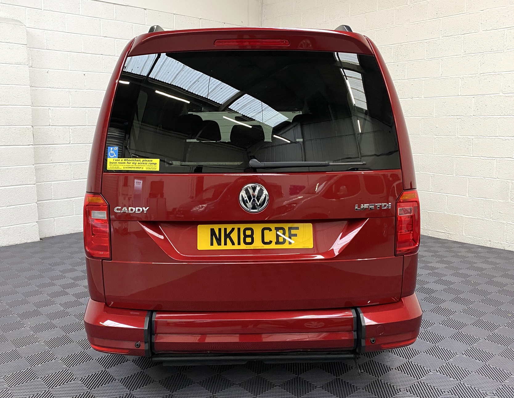 Used Volkswagen Caddy Maxi DSG Automatic WAV Cars For Sale Bristol Wheelchair Accessible Vehicles Used For Sale Somerset Devon Dorset Bath NK18 CBF 14