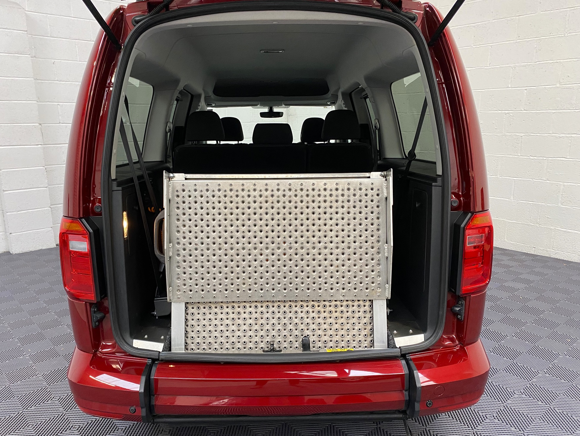 Used Volkswagen Caddy Maxi DSG Automatic WAV Cars For Sale Bristol Wheelchair Accessible Vehicles Used For Sale Somerset Devon Dorset Bath NK18 CBF 17