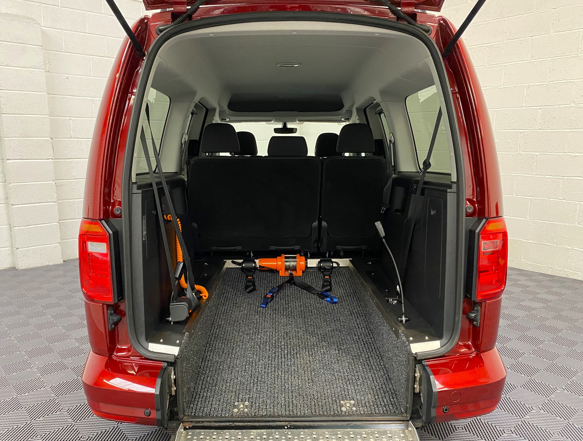 Used Volkswagen Caddy Maxi DSG Automatic WAV Cars For Sale Bristol Wheelchair Accessible Vehicles Used For Sale Somerset Devon Dorset Bath NK18 CBF 19