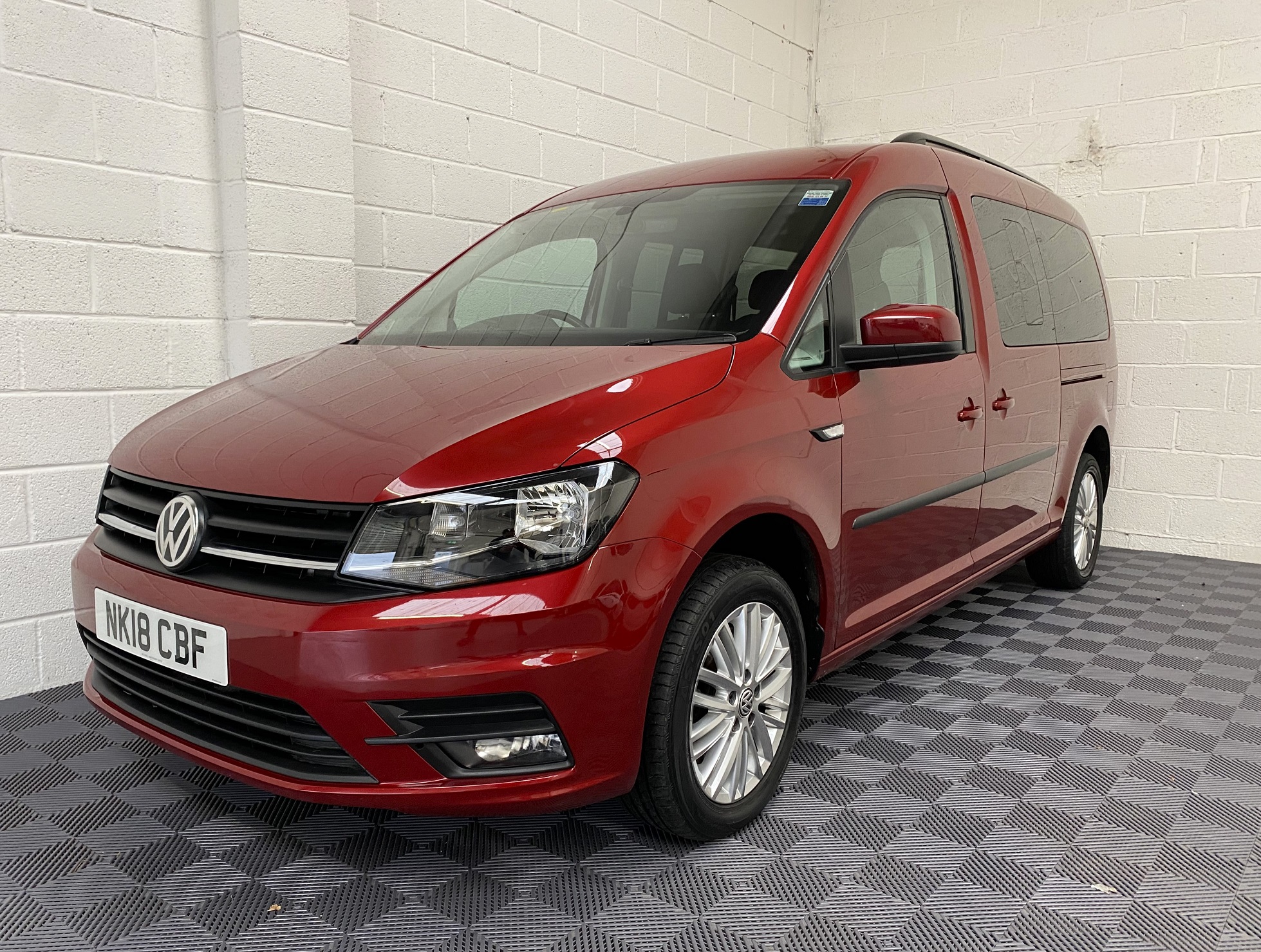 Used Volkswagen Caddy Maxi DSG Automatic WAV Cars For Sale Bristol Wheelchair Accessible Vehicles Used For Sale Somerset Devon Dorset Bath NK18 CBF 22