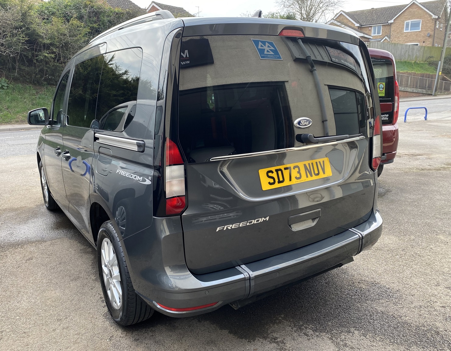 New Shape Ford Tourneo Connect WAV SD73 NUW (6) Used WAV Ford Tourneo Connect 3 Seat Disabled Access WAV Cars For Sale Bristol Wheelchair Accessible Vehicles Used For Sale Somerset Devon Dorset Bath SD73 NUV 6