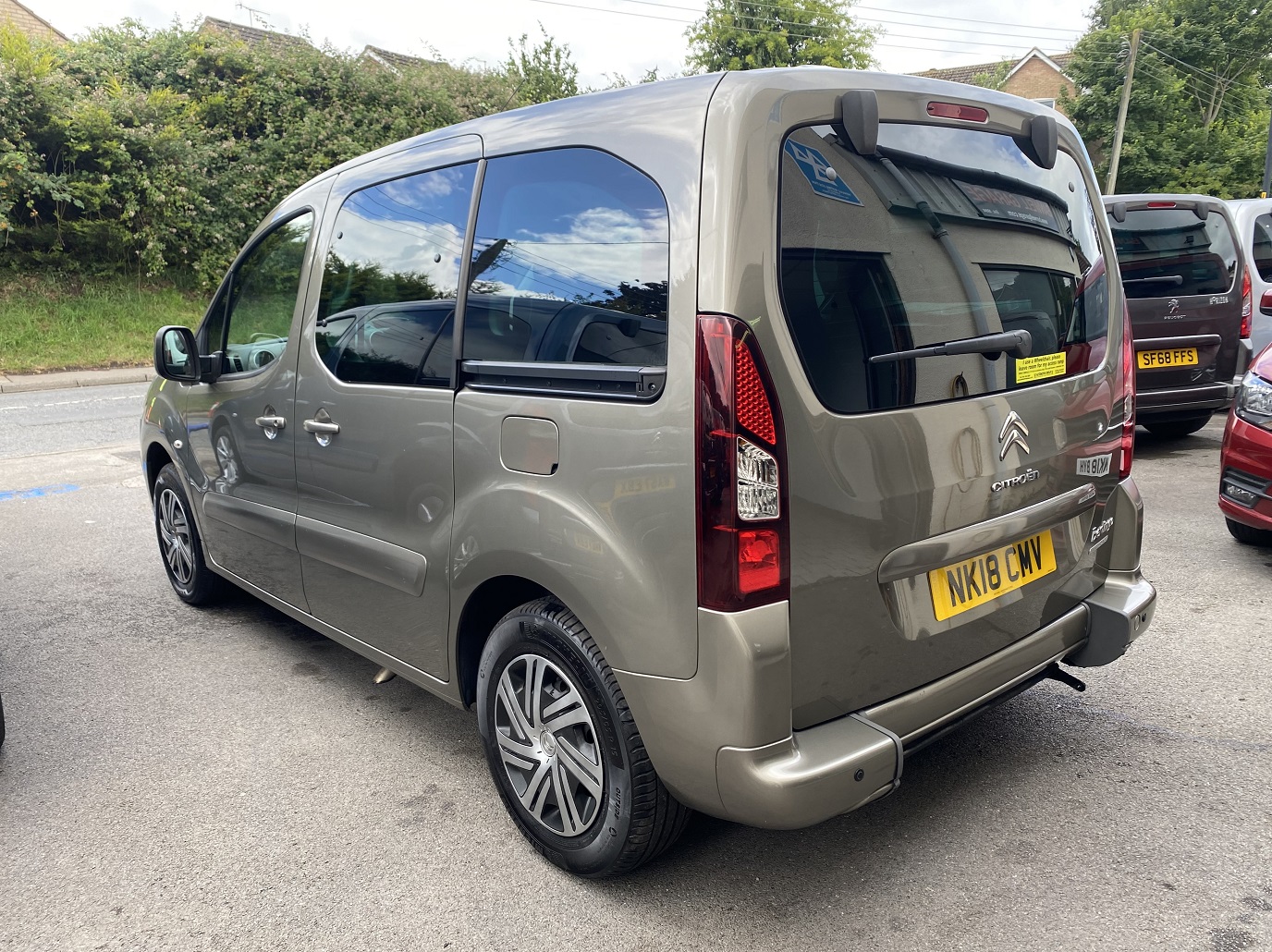 Used WAV Petrol Citroen Berlingo Disabled Access WAV Cars For Sale Bristol Wheelchair Accessible Vehicles Used For Sale Somerset Devon Dorset Bath NK18 CMV 1