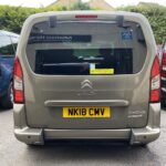 Used WAV Petrol Citroen Berlingo Disabled Access WAV Cars For Sale Bristol Wheelchair Accessible Vehicles Used For Sale Somerset Devon Dorset Bath NK18 CMV 2