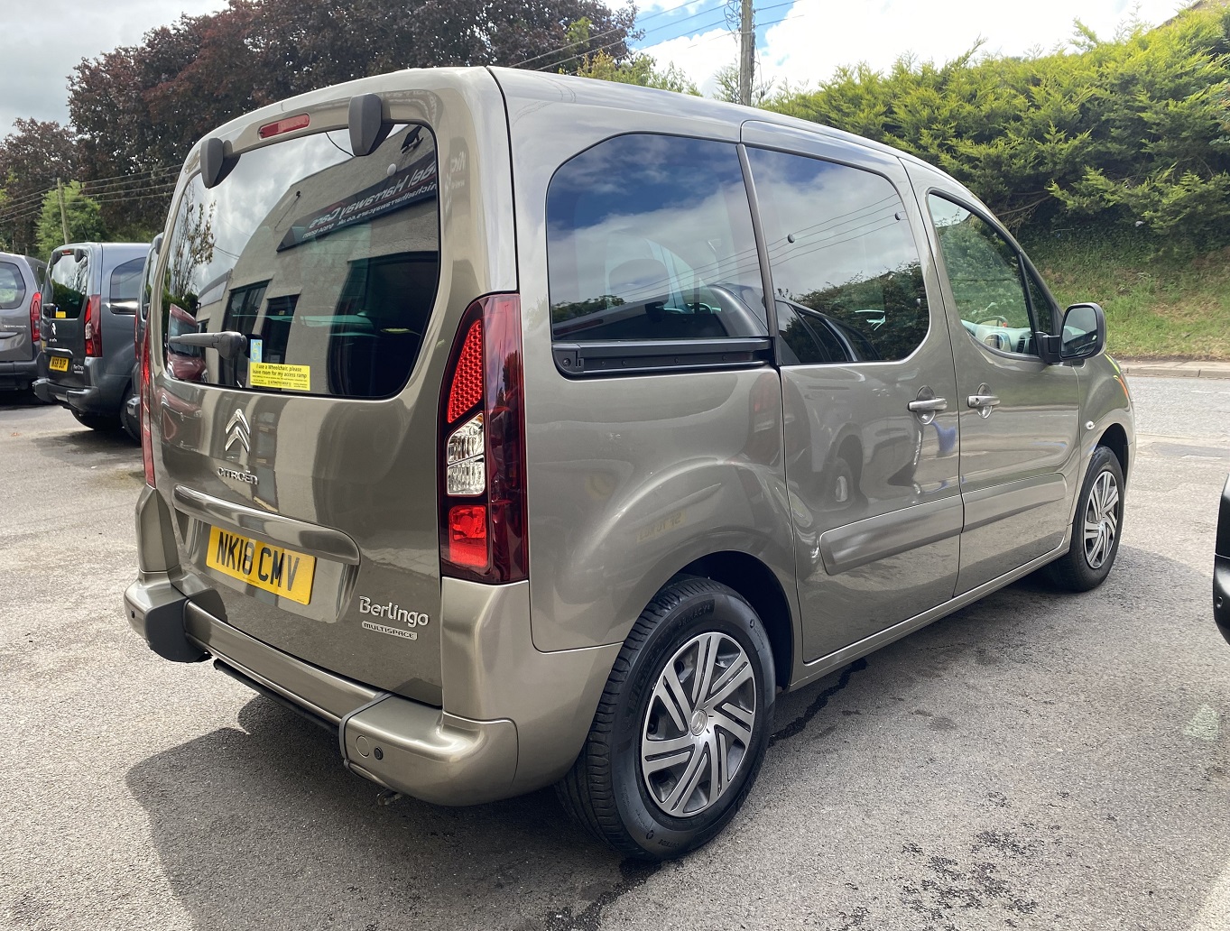 Used WAV Petrol Citroen Berlingo Disabled Access WAV Cars For Sale Bristol Wheelchair Accessible Vehicles Used For Sale Somerset Devon Dorset Bath NK18 CMV 3