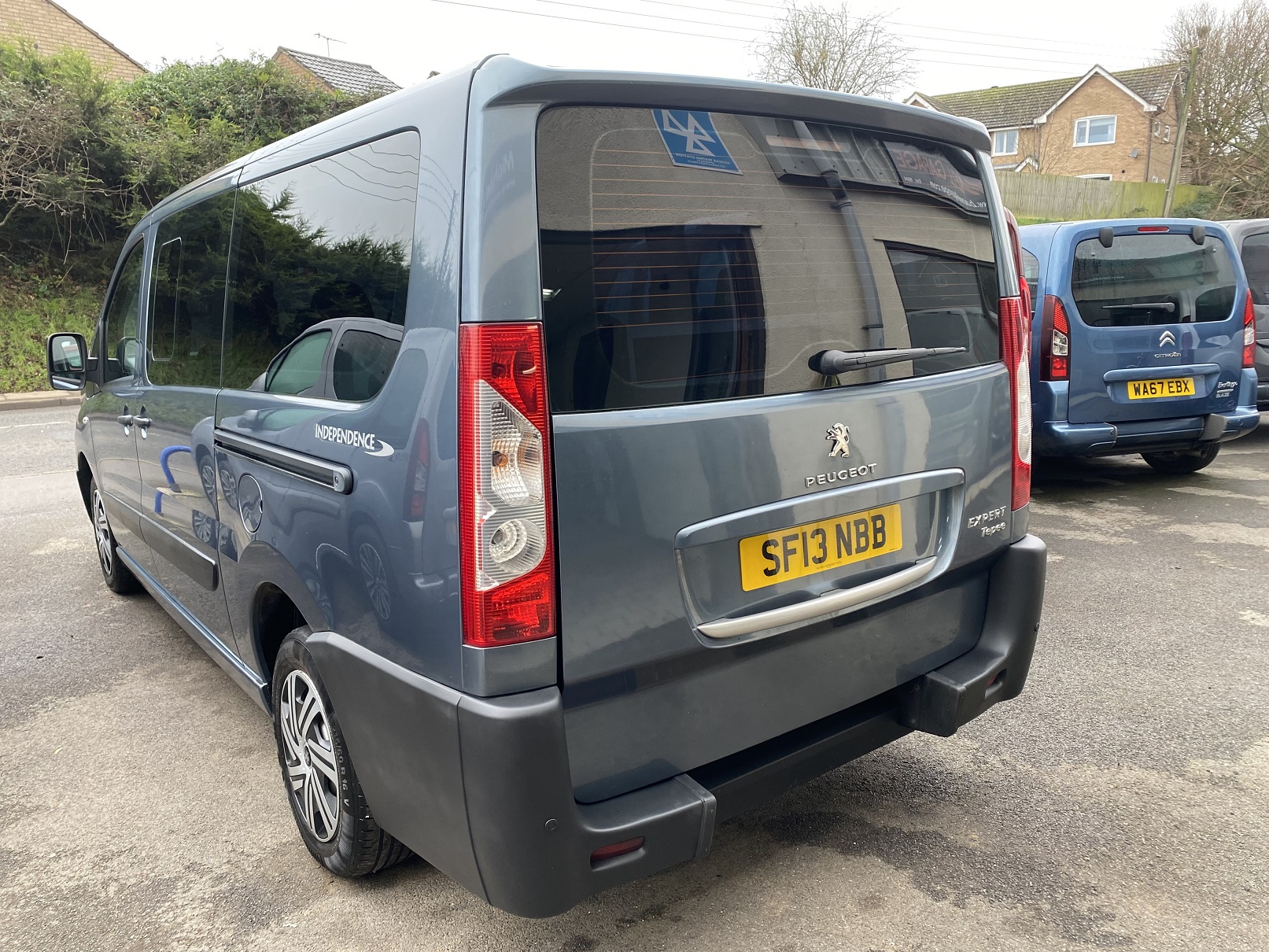 Used WAV Peugeot Expert Tepee Disabled Access WAV Cars For Sale Bristol Wheelchair Accessible Vehicles Used For Sale Somerset Devon Dorset Bath SF13 NBB 3