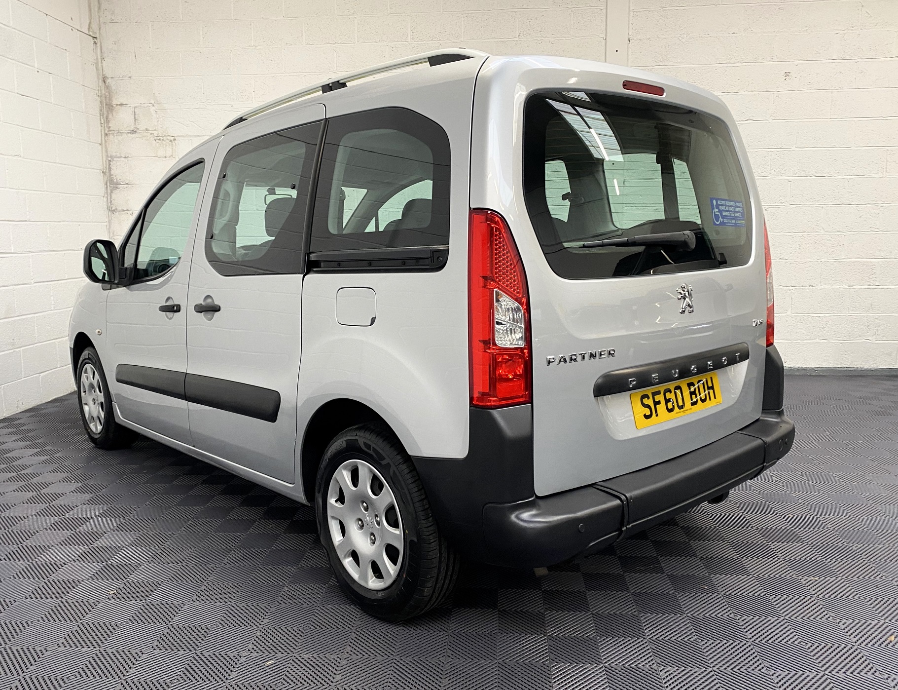 Used Peugeot Partner Petrol 5 Seat WAV Cars For Sale Bristol Wheelchair Accessible Vehicles Used For Sale Somerset Devon Dorset Bath SF60 BOH 1