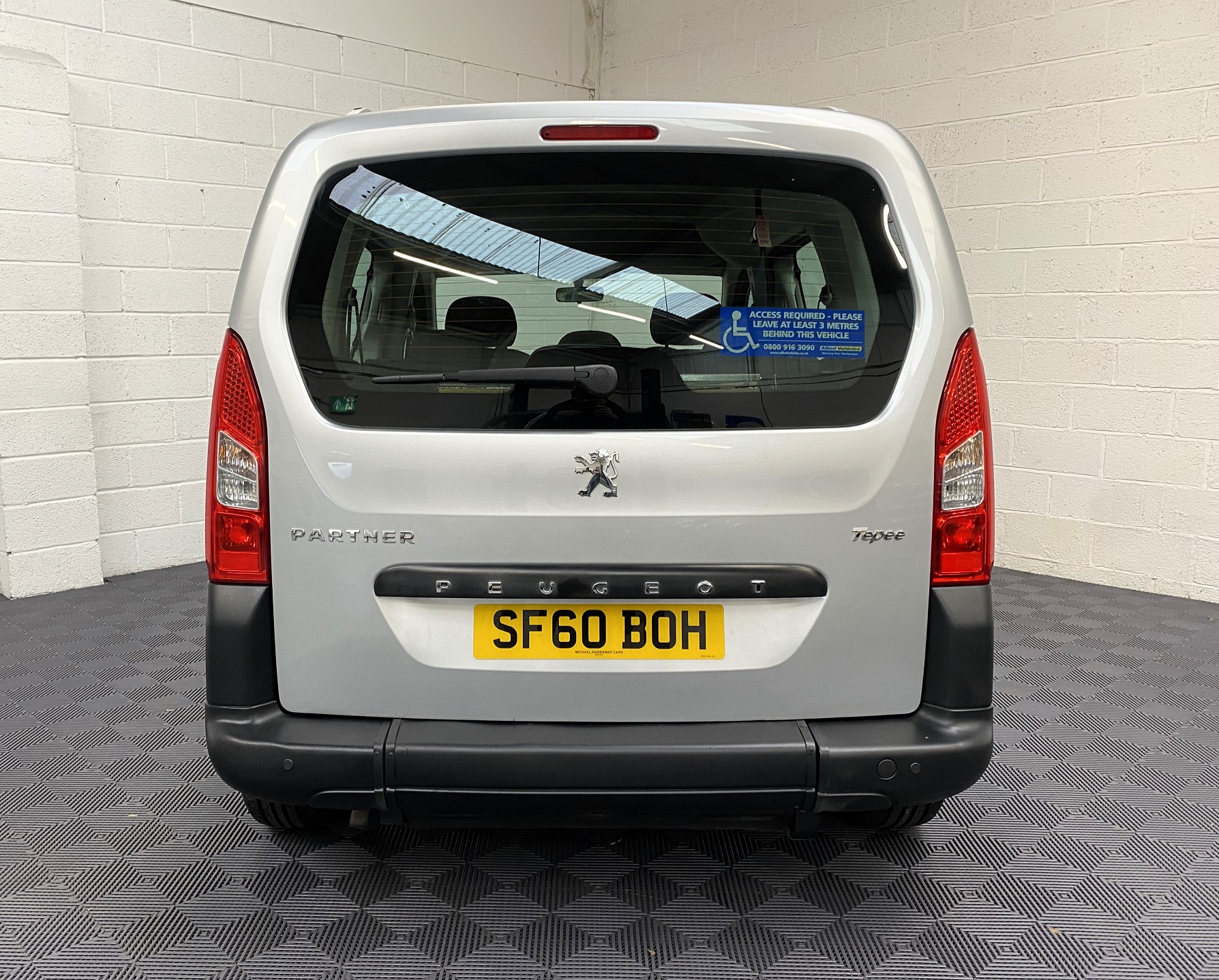 Used Peugeot Partner Petrol 5 Seat WAV Cars For Sale Bristol Wheelchair Accessible Vehicles Used For Sale Somerset Devon Dorset Bath SF60 BOH 3