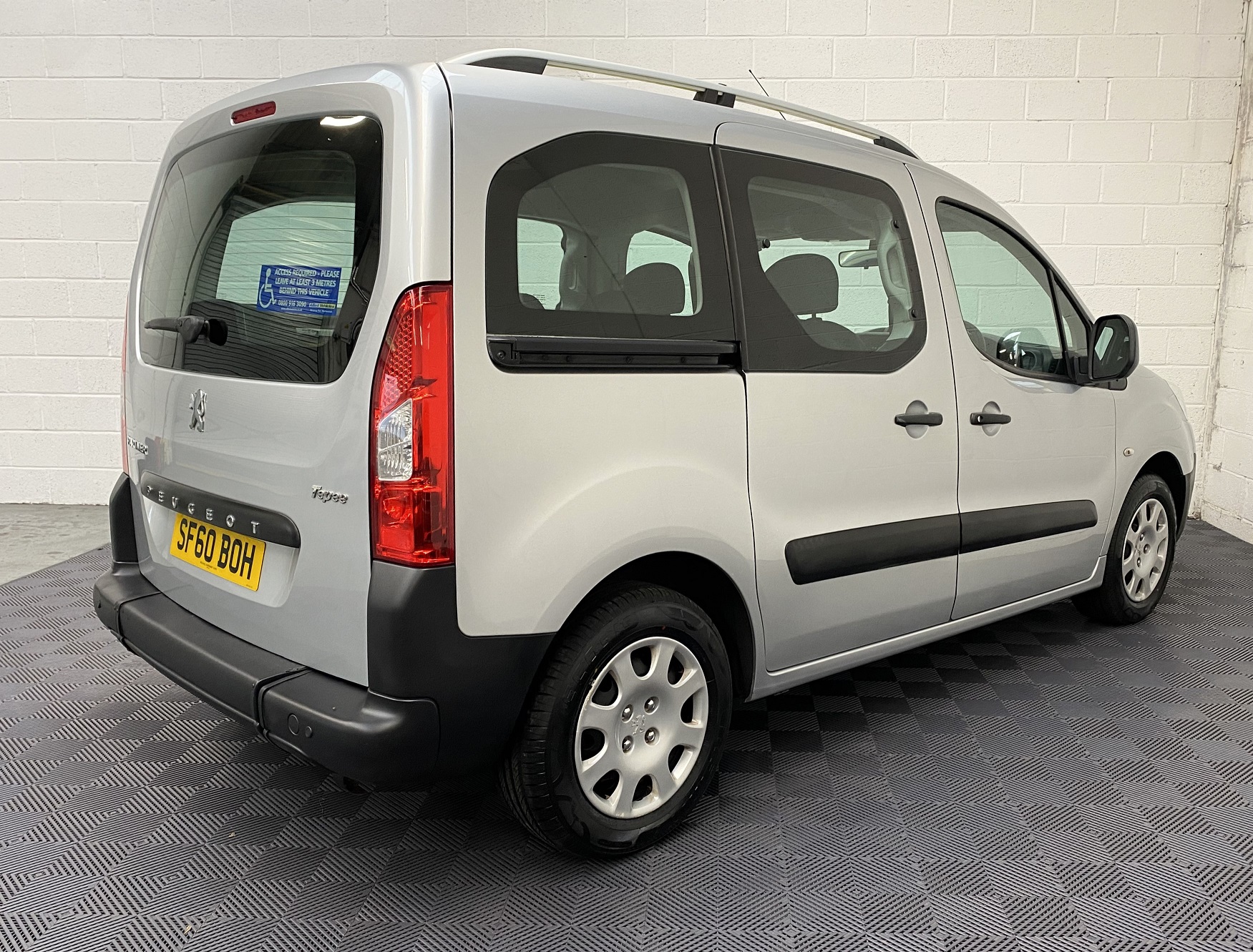 Used Peugeot Partner Petrol 5 Seat WAV Cars For Sale Bristol Wheelchair Accessible Vehicles Used For Sale Somerset Devon Dorset Bath SF60 BOH 4