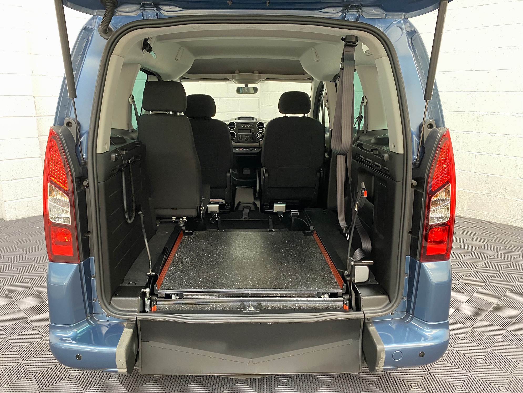 Used Peugeot Partner Auto 3 Seat WAV Cars For Sale Bristol Wheelchair Accessible Vehicles Used For Sale Somerset Devon Dorset Bath SF67 CXD 9