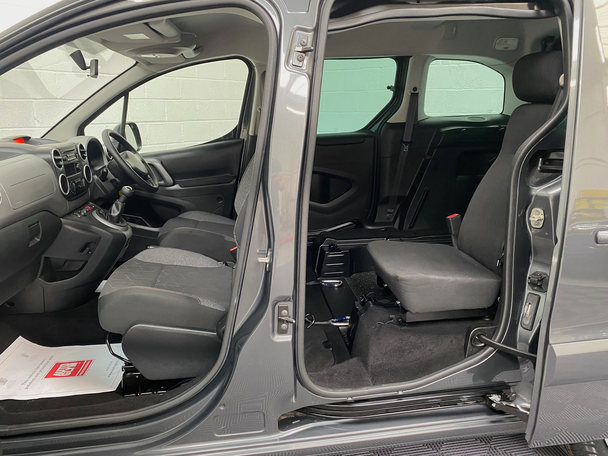 Used Peugeot Partner 3 Seat WAV Cars For Sale Bristol Wheelchair Accessible Vehicles Used For Sale Somerset Devon Dorset Bath SD17 OMM 8