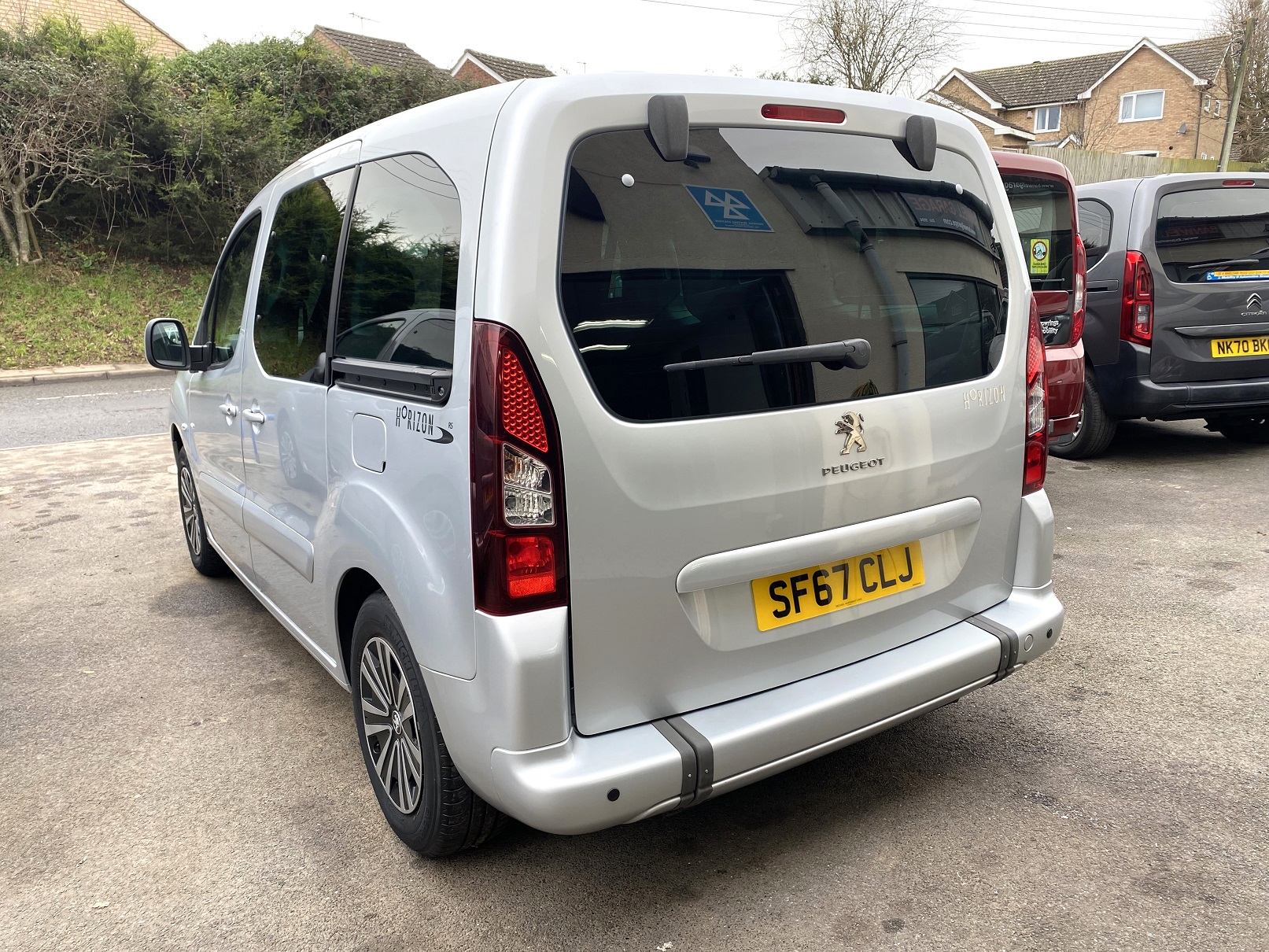 Peugeot Partner Petrol WAV 5 Seats SF67 CLJ (2) Used WAV Petrol Peugeot Partner 5 Seat Disabled Access WAV Cars For Sale Bristol Wheelchair Accessible Vehicles Used For Sale Somerset Devon Dorset Bath SF67 CLJ 2