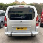 Peugeot Partner Petrol WAV 5 Seats SF67 CLJ (3) Used WAV Petrol Peugeot Partner 5 Seat Disabled Access WAV Cars For Sale Bristol Wheelchair Accessible Vehicles Used For Sale Somerset Devon Dorset Bath SF67 CLJ 3