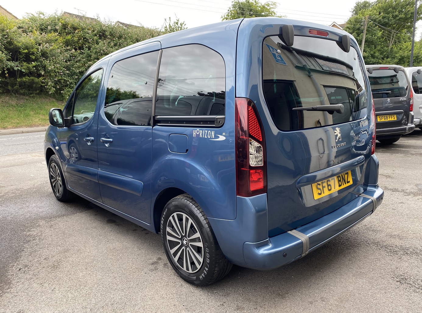 Used WAV Peugeot Partner Tepee Auto Disabled Access WAV Cars For Sale Bristol Wheelchair Accessible Vehicles Used For Sale Somerset Devon Dorset Bath SF67 BNZ 4