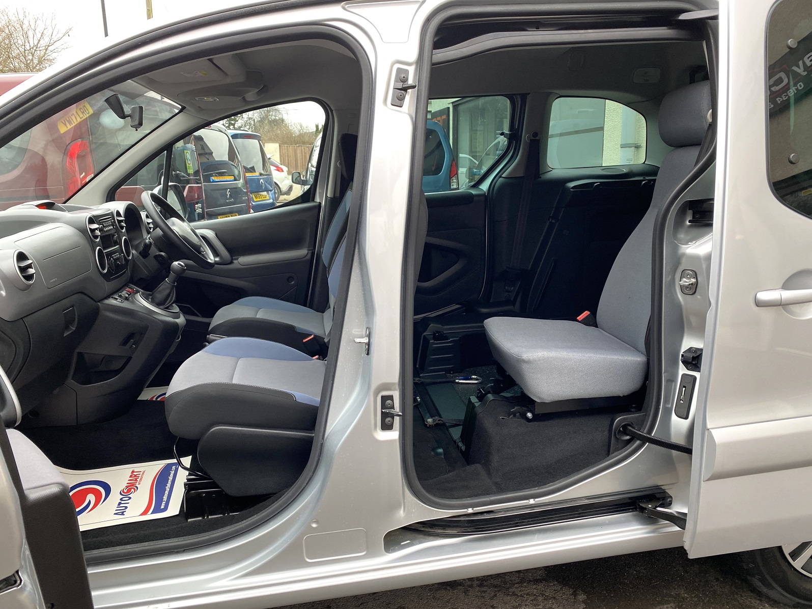 Used WAV Peugeot Partner 3 Seat Disabled Access WAV Cars For Sale Bristol Wheelchair Accessible Vehicles Used For Sale Somerset Devon Dorset Bath SF66 EKW 16