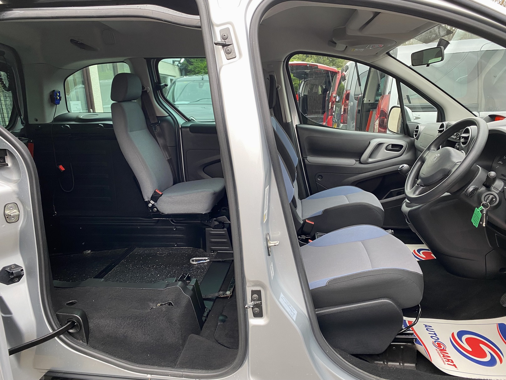 Used WAV Peugeot Partner 3 Seat Disabled Access WAV Cars For Sale Bristol Wheelchair Accessible Vehicles Used For Sale Somerset Devon Dorset Bath SF66 EKW 18