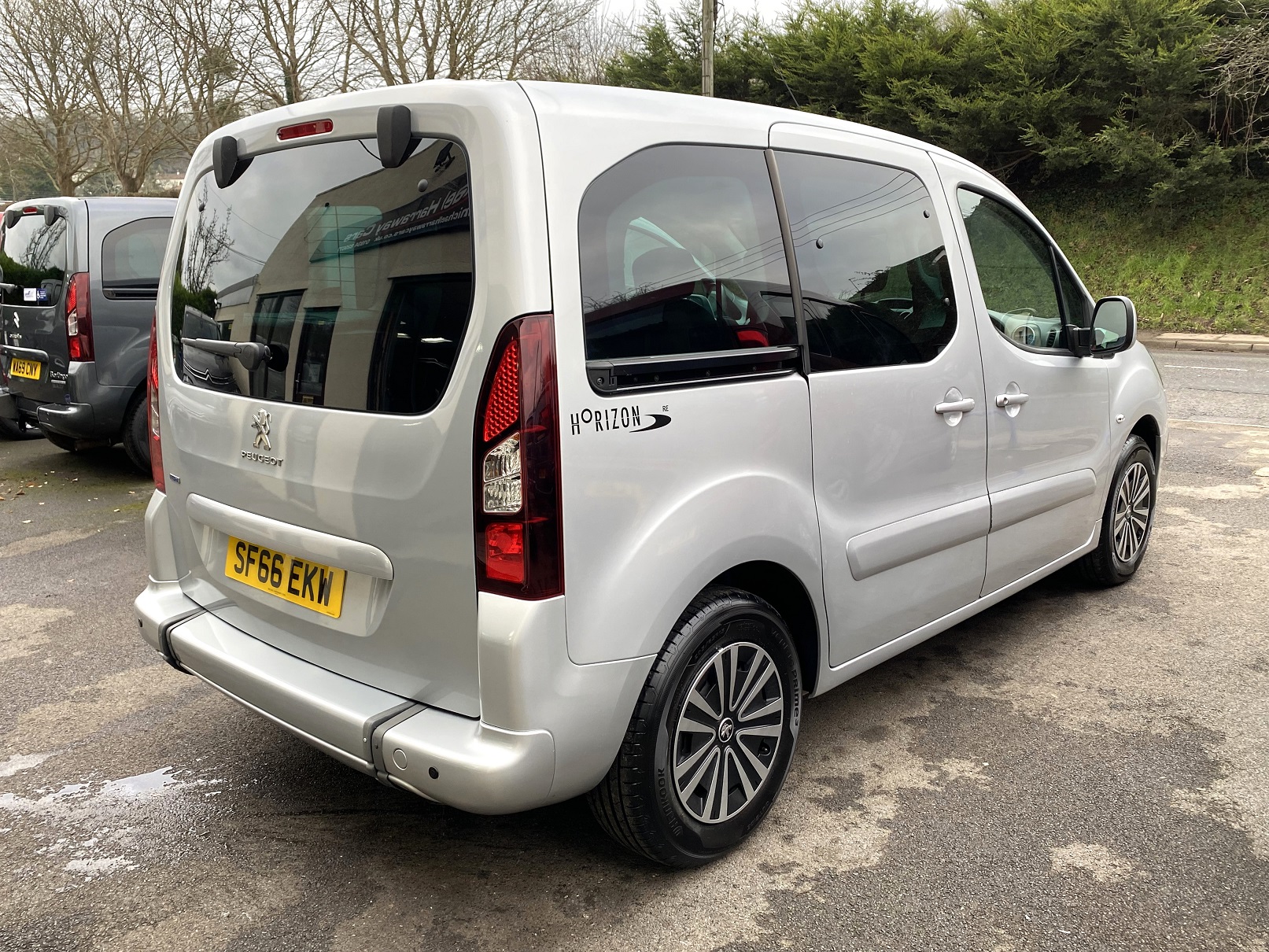 Used WAV Peugeot Partner 3 Seat Disabled Access WAV Cars For Sale Bristol Wheelchair Accessible Vehicles Used For Sale Somerset Devon Dorset Bath SF66 EKW 21